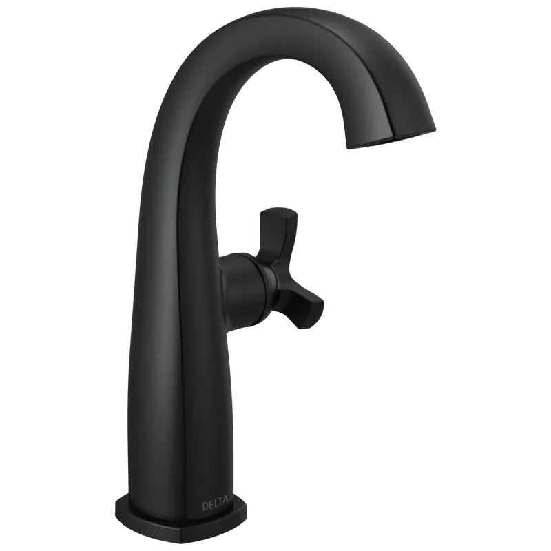 Delta Faucet 6776-BL-DST Stryke Single Handle Mid-Height Bathroom Faucet