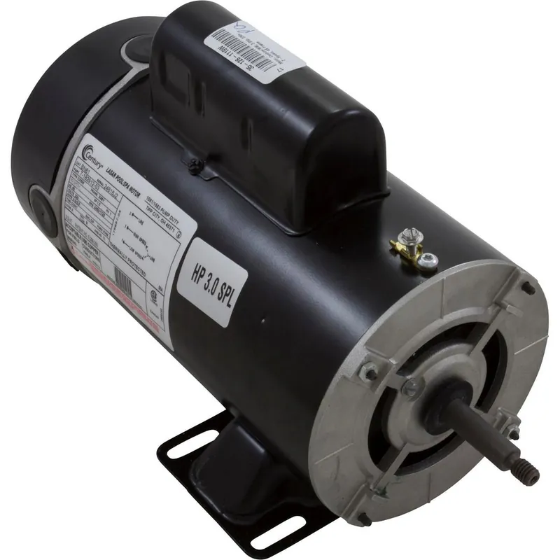 Regal Beloit BN61 Motor, Century, 3.0 SPL, 230V, 2 Speed, 48 Frame, EE