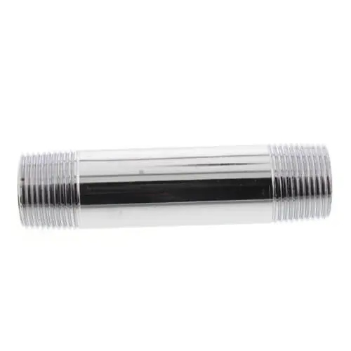 Matco-Norca NC044 Chrome Brass Nipple 3/4 inches x 4 inches