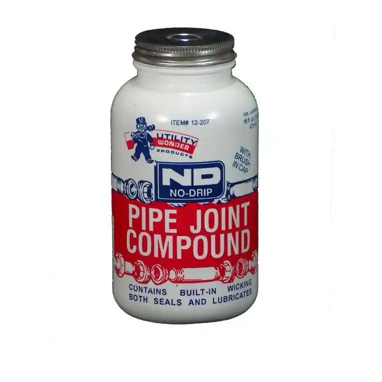 Utility Wonder 12-206 No-Drip Pipe Joint Compound 8 oz (1/2 pint)