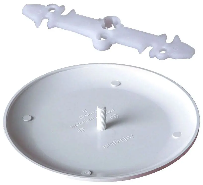 Arlington Industries CP3540 Box Cover for 3-1/2 inches or 4 inches Electrical/Pan Boxes