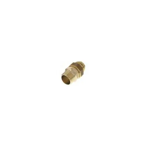Merit Brass MB34000 Small Diameter Male Union 1/2 x 1/2 in Nominal Press x MPT