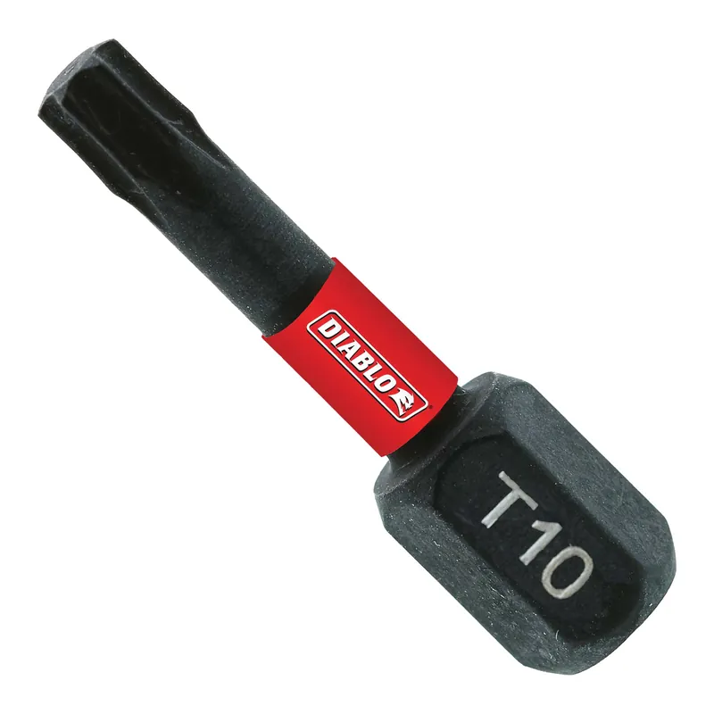 Diablo DT101P2 1 in. #10 Torx Drive Bits (2-Pack)