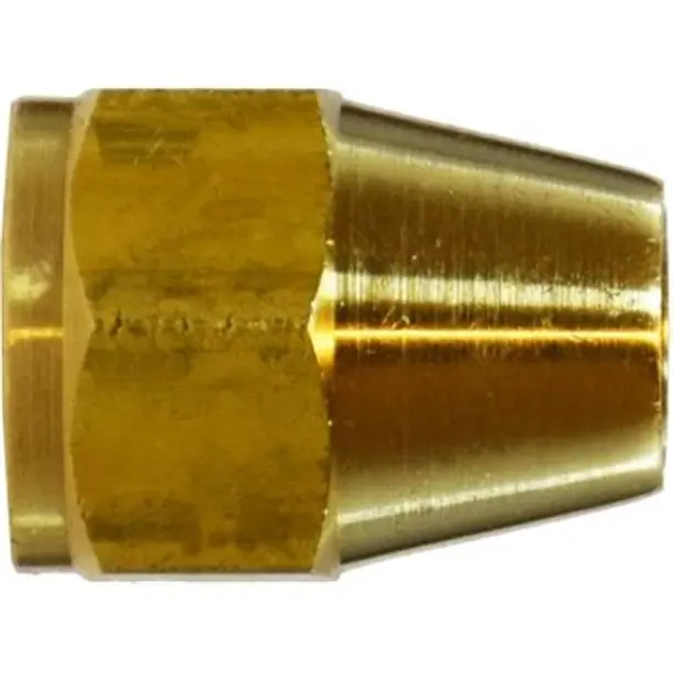 Midland Industries 10-022 SAE 45° Flare Fitting Short Rod Nut 7/8 inches Female SAE 45° Flare 1-1/4-12 Thread