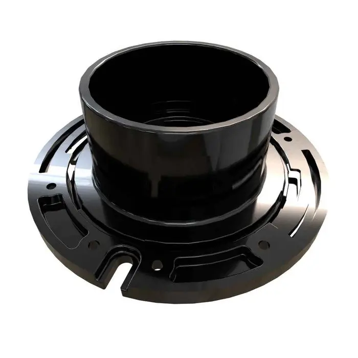 Oatey 43504 3x4 inches Pipe Level Fit Closet Flange w/ Cap, ABS