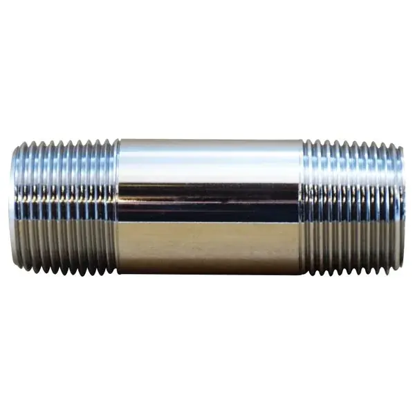 Midland Industries 41080 Nipple 3/4 in MPT x 3/4 in MPT Close