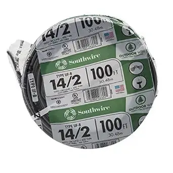 Southwire WIRE-14-2WG Wire 600 Volts Hundred' Ft