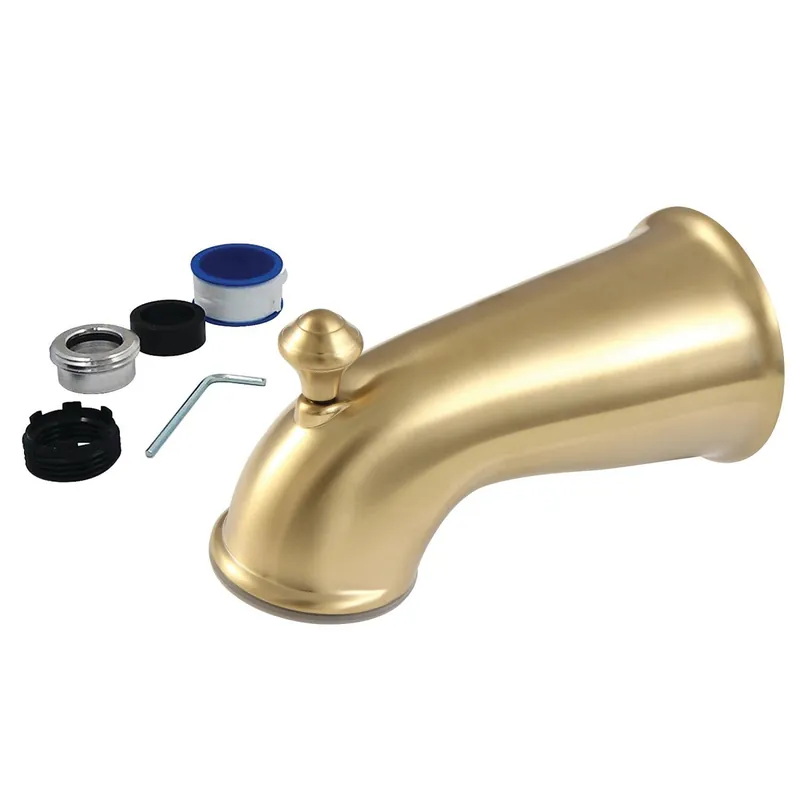 Kingston Brass K1275A7 Heirloom Made To Match 6-Inch Zinc Universal Tub Faucet Spout with Diverter