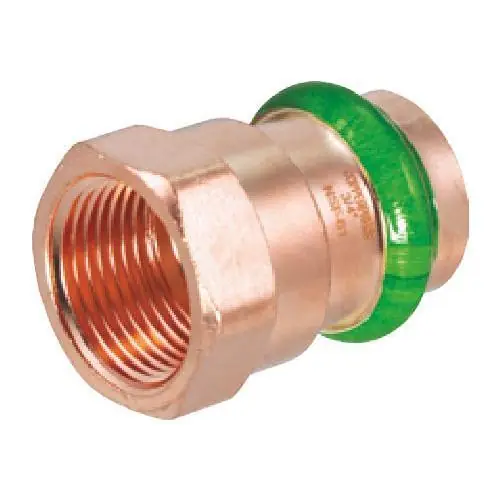 Merit Brass MB22730 Small Diameter Female Adapter 1-1/2 in Nominal Press x FPT
