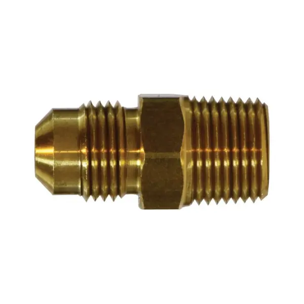 Midland Industries 10264 Brass Flare Union 3/8 inches O.D. Male x 3/8 inches IPM