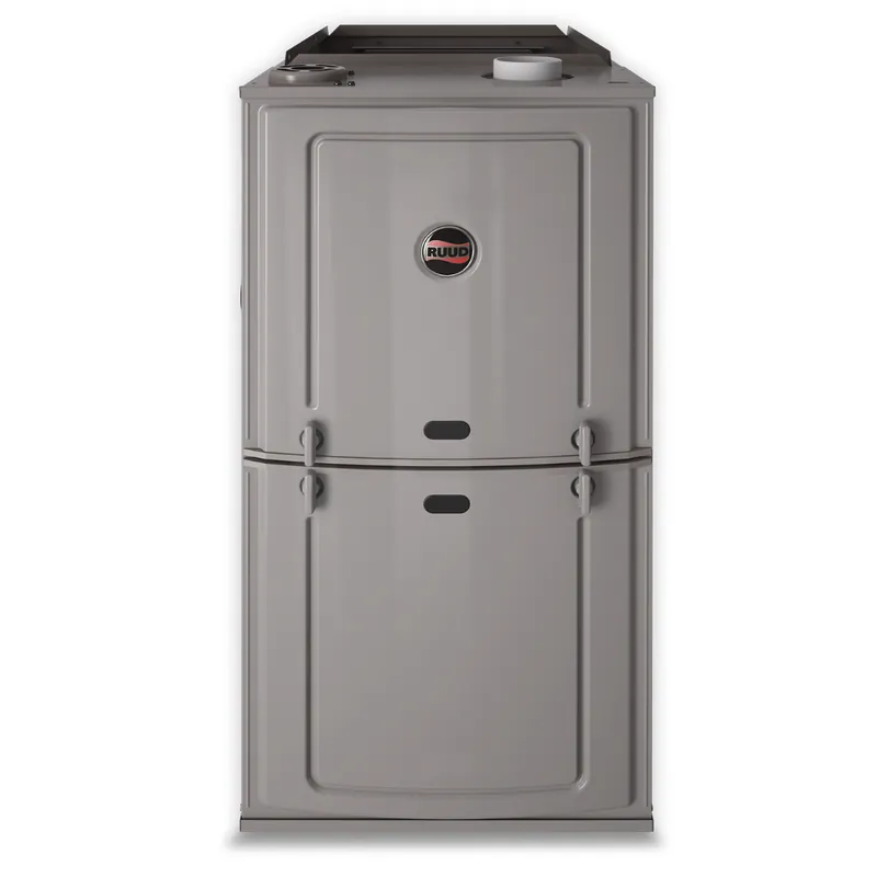 Ruud R801T1005A21UHSNAS Gas Furnace 80 % AFUE Horizontal, Upflow, 3.0-5.0 Ton