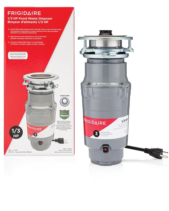 Frigidaire FF03DISPC1 1/3 HP Corded Garbage Disposal
