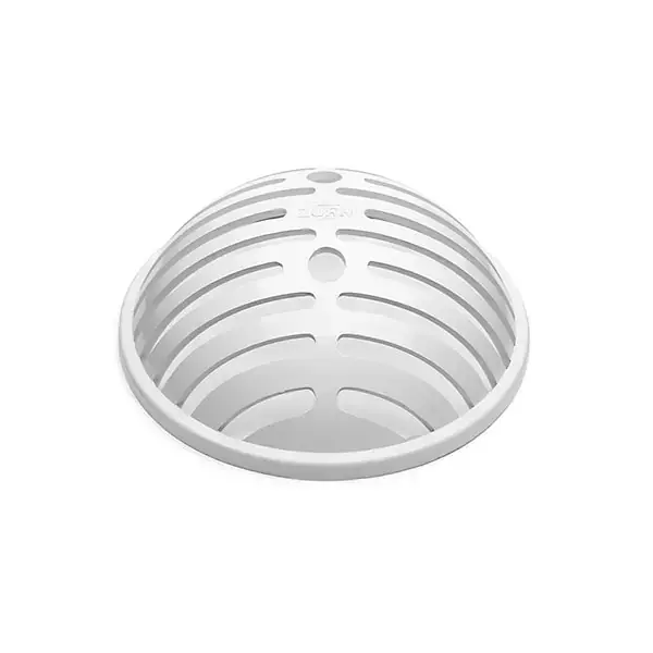 Zurn P1900-SEMIDOME-POLY Plastic 7 inches Bottom Dome Strainer