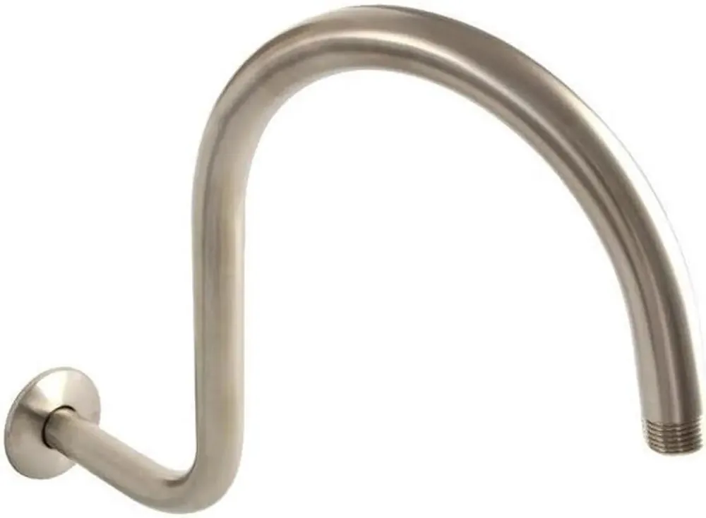 Kingston Brass K114C8 Restoration 14-Inch Shower Arm with Round Flange