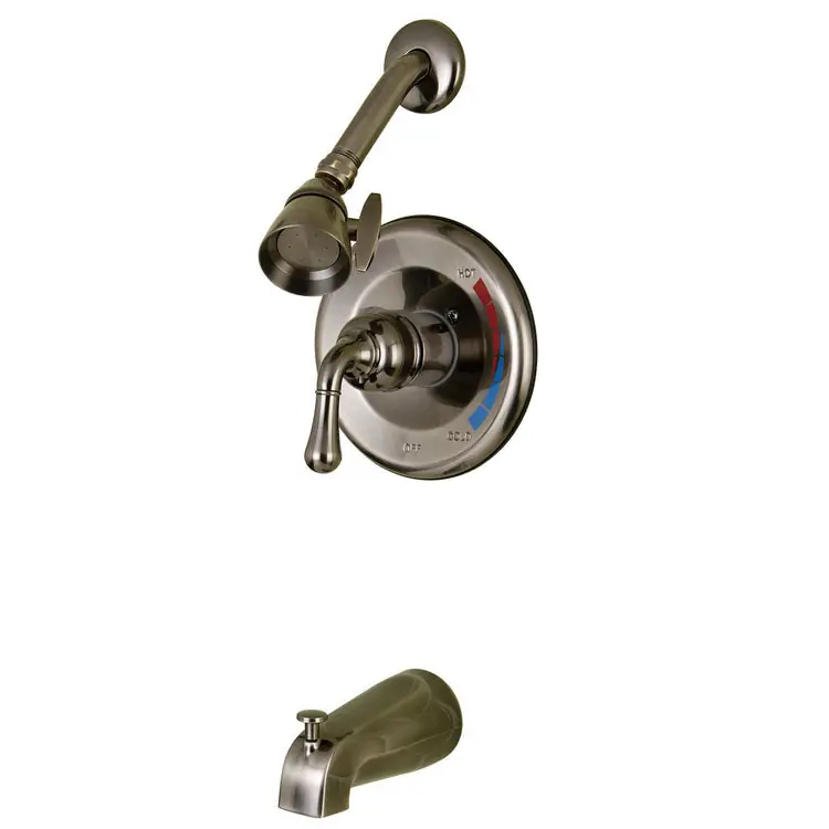 Kingston Brass KB633 Tub and Shower Faucet Wall Mount
