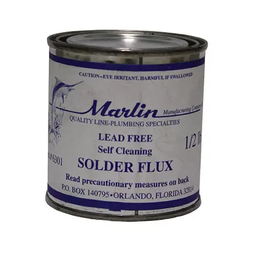 Marlin 30038 #5 (NO LABEL) Flux Solder (1/2 lb)