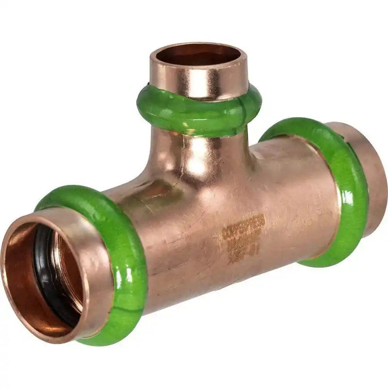 Merit Brass MB14380 Small Diameter Unequal Tee 1-1/4 x 1-1/4 x 3/4 in Nominal