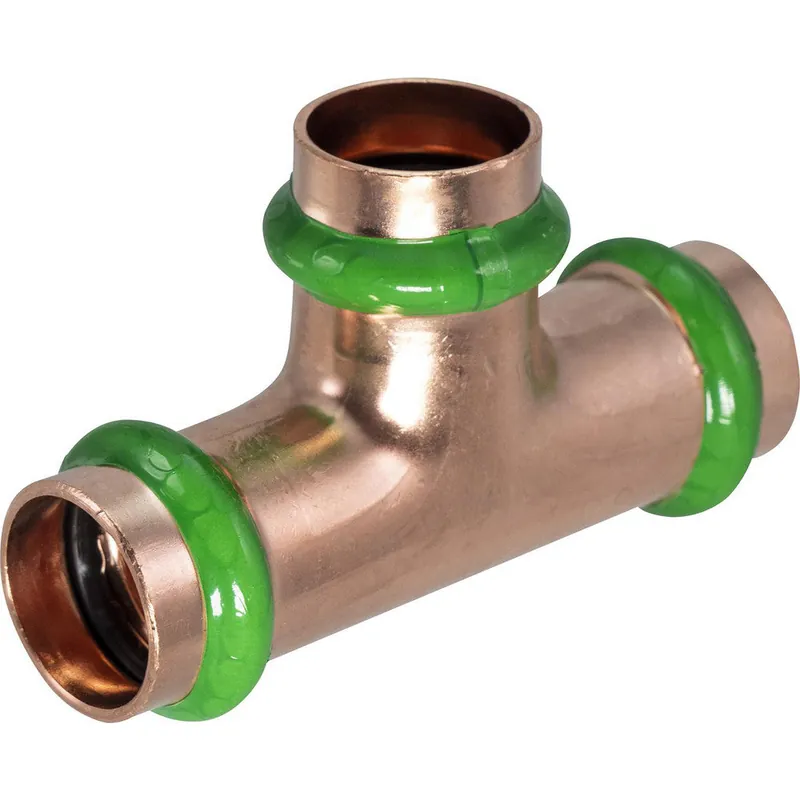 Merit Brass MB14510 Small Diameter Equal Tee 2 x 2 x 2 in Nominal