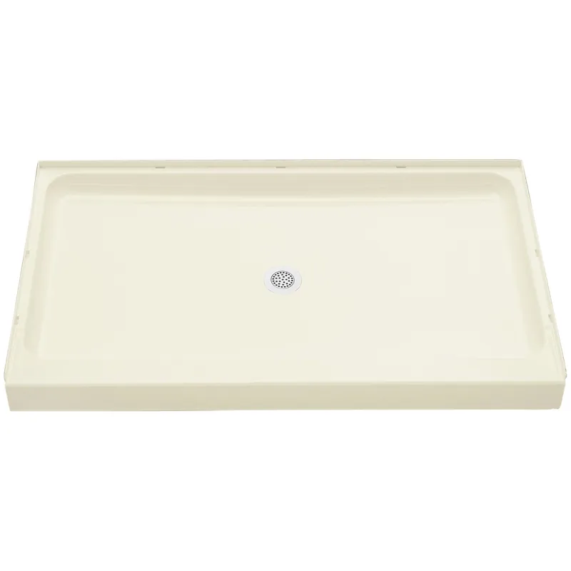 Sterling 72131100-96 shower base with drain center 60 inch