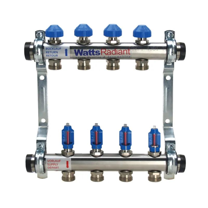 Watts Water Technologies 81001983 Flowmeter Manifold, 4 Branch