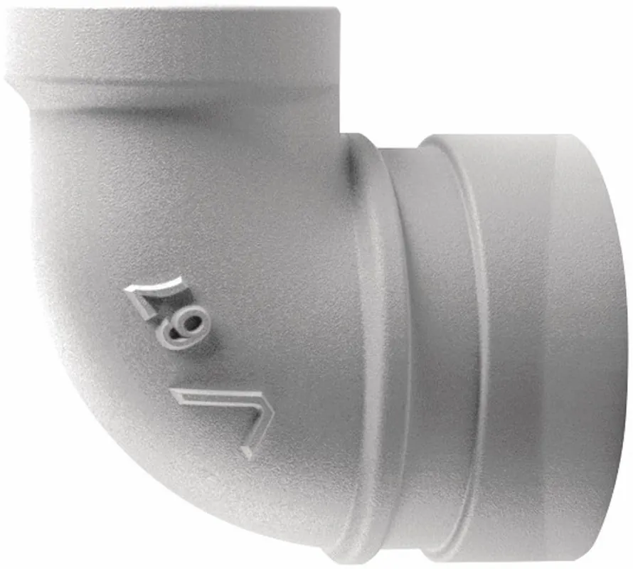 Victaulic FB29067G00 Vic-End II 67 Series 90 deg End of Run Elbow 1-1/2 x 1 in