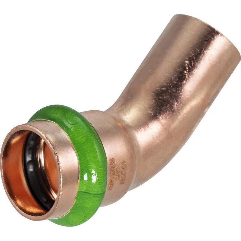 Merit Brass MB11620 Small Diameter 45 deg Street Elbow, 1-1/4 x 1-1/4 in Nominal