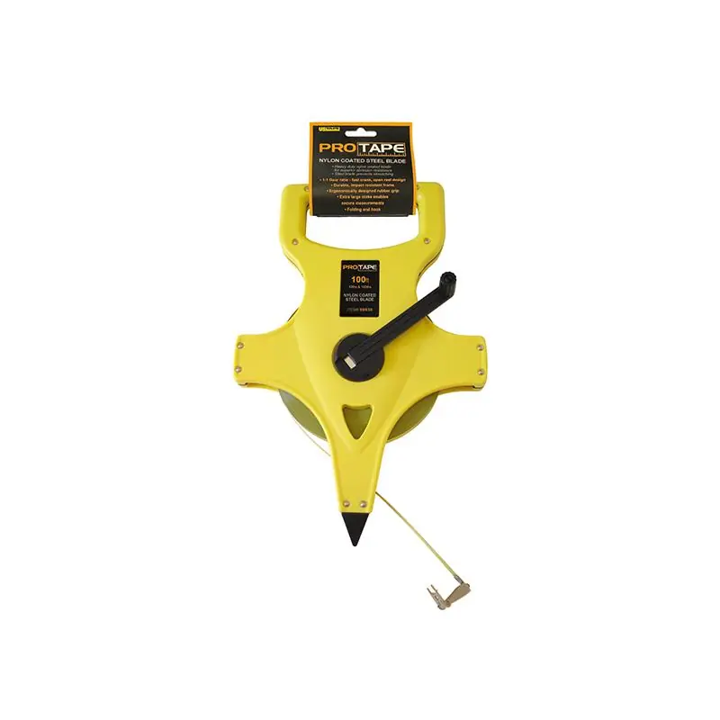 Us Tape 59938 Nylon Clad Steel Open Reel Tape Measure 300 ft