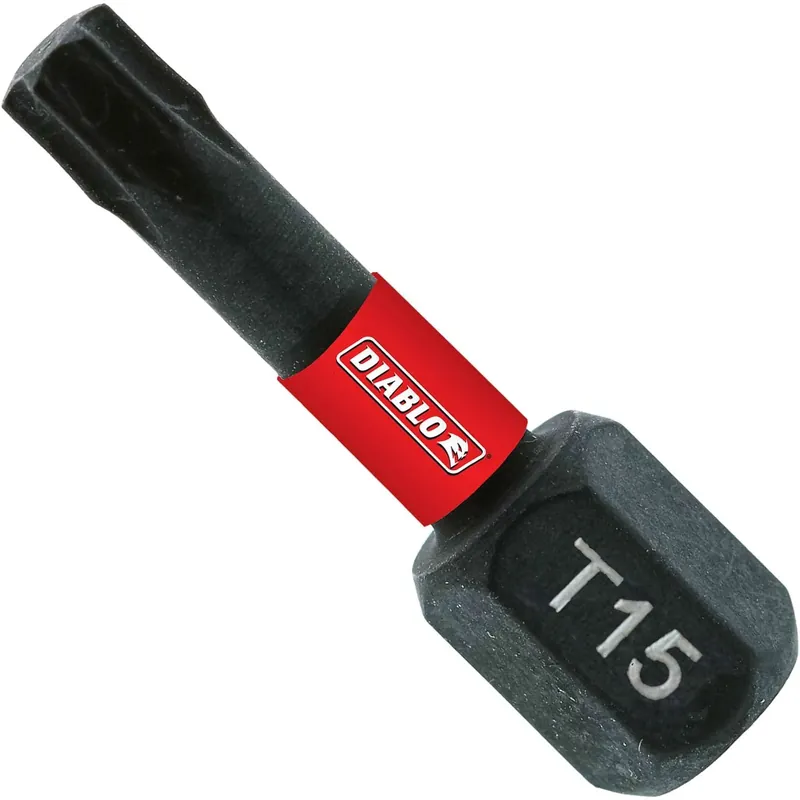Diablo DT151P5 1 in. #15 Torx Drive Bits (5-Pack)