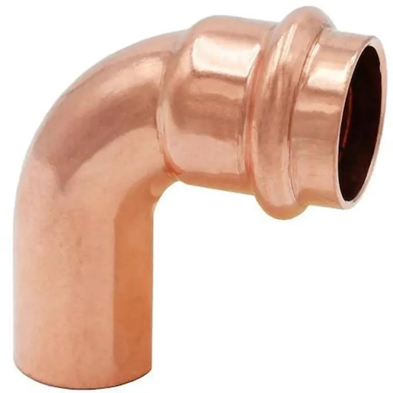 Legend Valve 450-095P LegendPress 90 deg Short Radius Street Elbow, 1 in Press x 1 in Fitting
