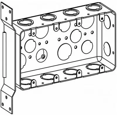 Orbit Industries DHB-4-FB 4-G Drawn Handy Box + Flt Brkt 2-1/8 Dp
