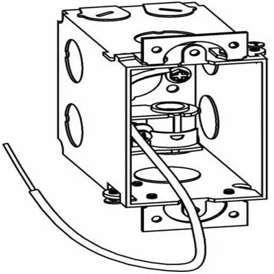 ORBIT INDUSTRIES GDB-1-MC 1-G Gangable Mc Sw Box Power 3-1/2 inches Deep
