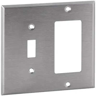 Orbit Industries OS126 2-G Stainless Cover Toggle Sw Gfi
