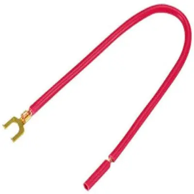 Orbit Industries WTST-8-RED 8 Inch Red #12 Stranded Wire Tail With One Fork