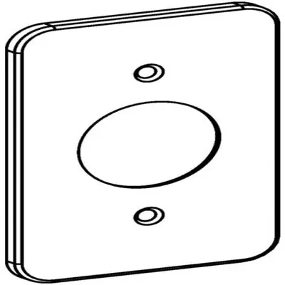 ORBIT INDUSTRIES WHBC-SR Utility Cover 2-1/2 Inches X 4-1/8 Inches