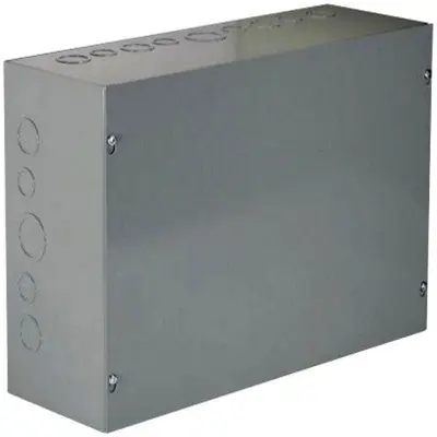 ORBIT INDUSTRIES 12186 Indoor Nema 1 Screw Cover Enclosure 12X18X6
