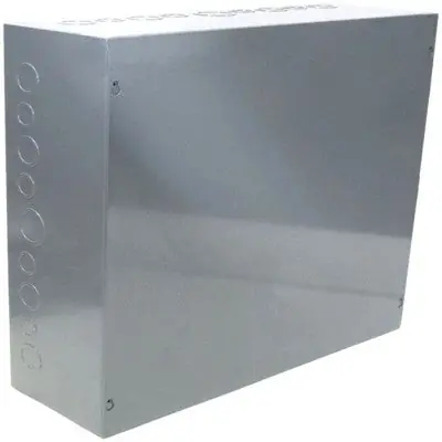 ORBIT INDUSTRIES 18184 Indoor Nema 1 Screw Cover Enclosure 18X18X4