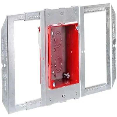 Orbit Industries FA-SSB-UMIAB-35 Fire Alarm 4 Inch Square 3-1/2 Inch Deep Internal Adjustable Box On Ssb-T5