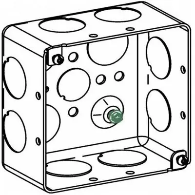 Orbit Industries D4SDB-75 4S Drawn Box 2-1/8 Deep 3/4 Ko