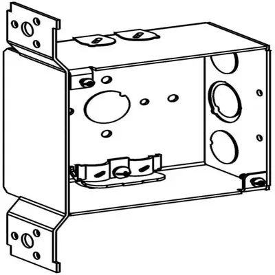 ORBIT INDUSTRIES 4SDB-NM-FB 4S Nm Box 2-1/8 Deep + Bracket