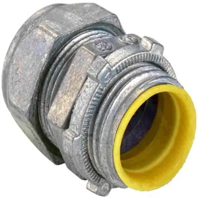 Orbit Industries OF605-S Zinc EmT Comp. Conn. Insul. 1-1/2 inch