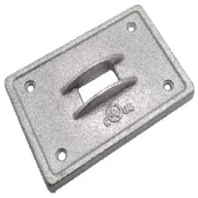 Orbit Industries 1MFC-TS 1G Fs&Fd Cast Device Box Cvr, Guarded Toggle Switch, M. Iron