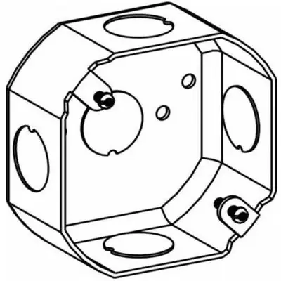ORBIT INDUSTRIES 3RB-50 Drawn Oct. Steel Box 1-1/2inch Deep