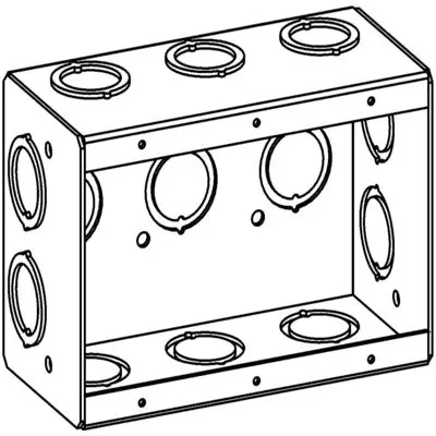 Orbit Industries MSB-3 Masonry Box 2-1/2 Deep