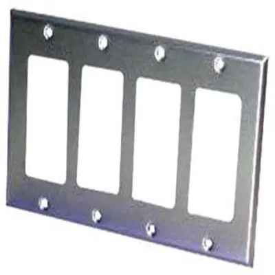ORBIT INDUSTRIES OS264 4-G Stainless Cover - Decorative Or Gfi