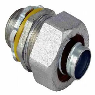 ORBIT INDUSTRIES MLT-75 Liquidtight Connector Malleable Iron Straight 3/4 inch
