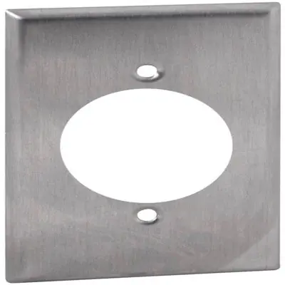 Orbit Industries OS705 1G Ss Wallplate Power Outlet 1.625 Dia