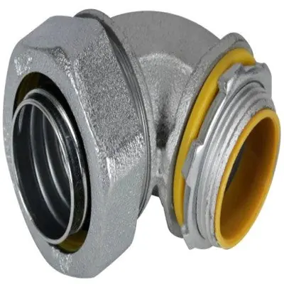 ORBIT INDUSTRIES MLTI90-150 Insulated Liquidtight Conn Malleable Iron 90-Deg 1-1/2 inch