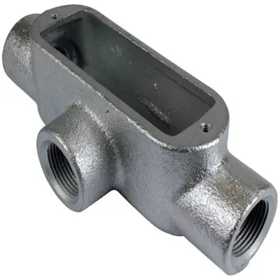 Orbit Industries T8-150 Type T Threaded Conduit Body Gray Iron Form 8 1-1/2 inch