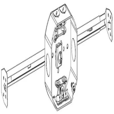 Orbit Industries 4RB-MC-BHAC 4 Inch Oct. Steel Mc Box 1-1/2 Inch On Bha-1C
