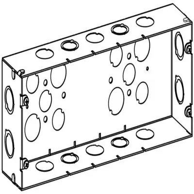 ORBIT INDUSTRIES SDB-5 5-Gang 2-1/2 Deep Switch Box